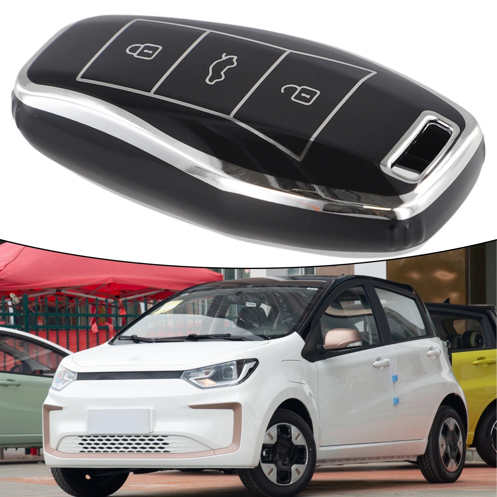 Dust Proof Car Remote Shell for JAC A5 Series (2015–2020)