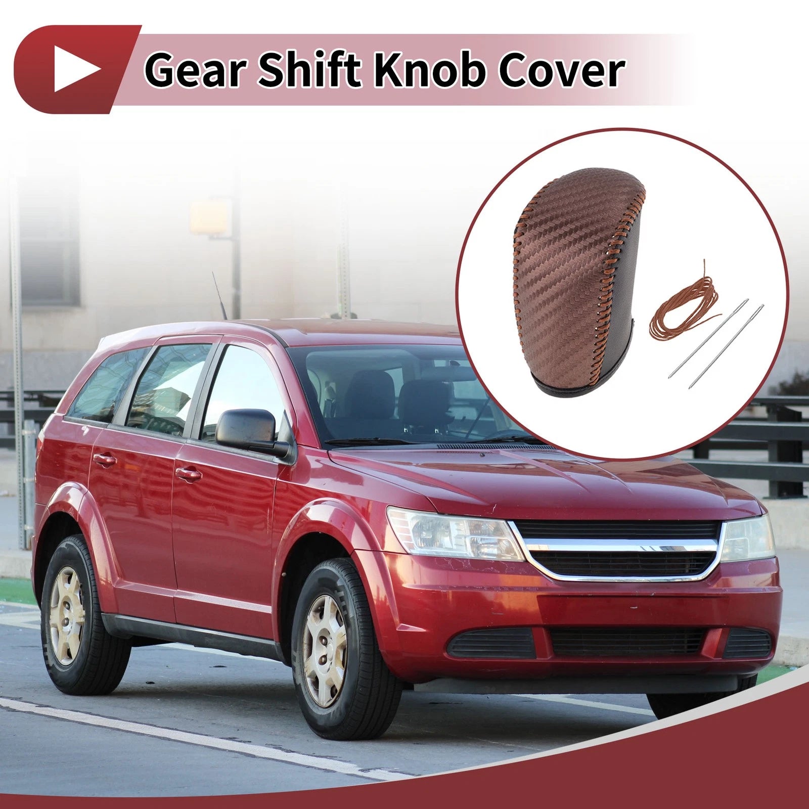Gear Shift Knob Cover Replacement for Dodge Journey (2011–2020)