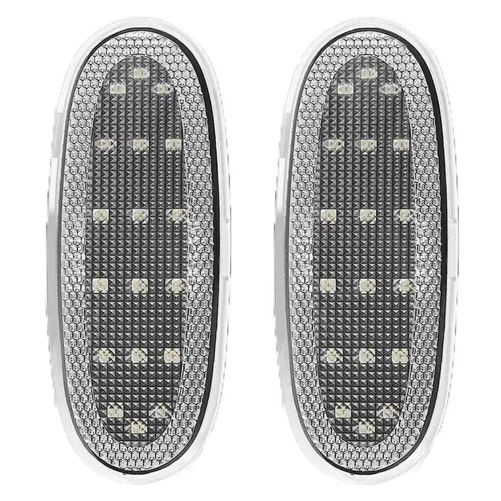 White LED Front Door Panel Reflector Light for Dodge Ram 1500 2500 4500 (2010–2023)
