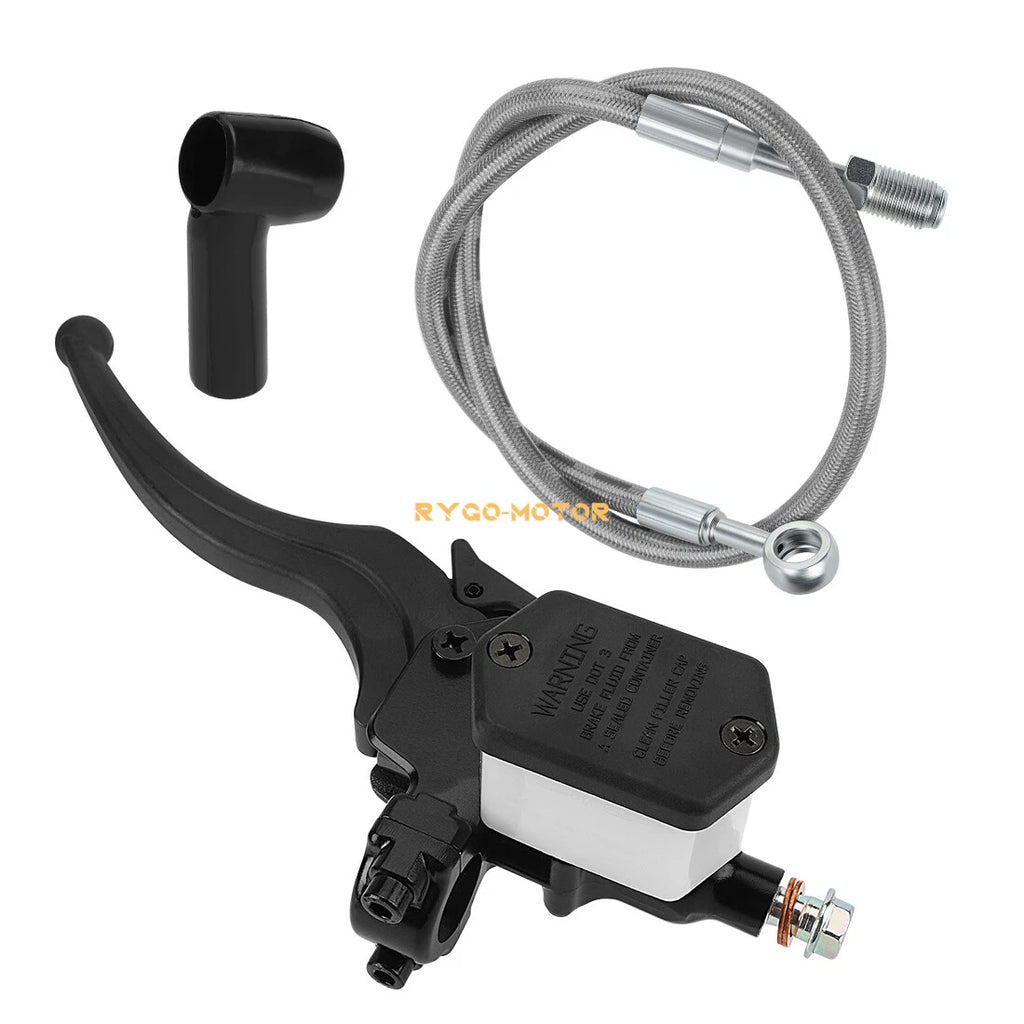 Front Brake Master Cylinder w/Hose Line for Polaris Magnum 500 (1999–2000) 2050078