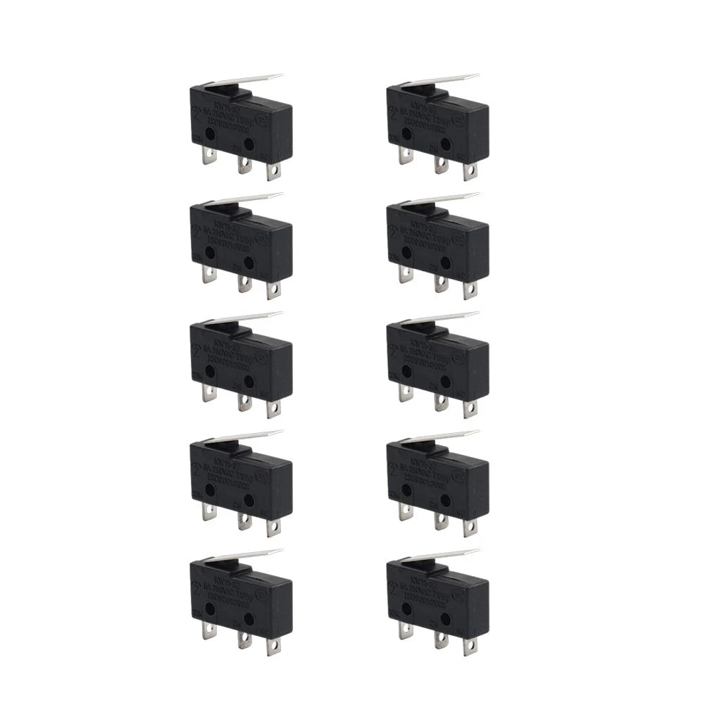 10 Pcs Mini Micro Switch 1NO 1NC for AC 300V