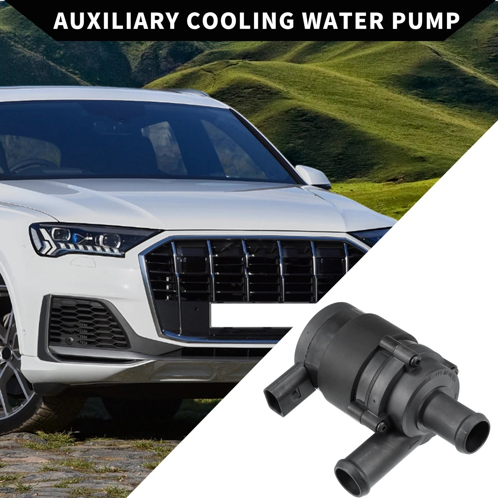 Auxiliary Water Pump Replacement for Audi A8 6.0L Quattro (2011–2017)
