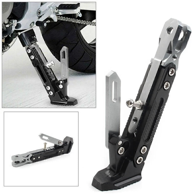 CNC Steel Non-slip Adjustable Motorcycle Foot Side Stand for Motorcycle