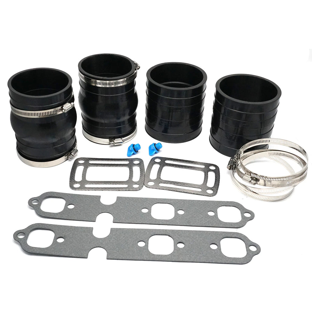 Exhaust Manifold Bellow Hose Kit W/Gasket for Volvo Penta 4.3L V6 (3852696)