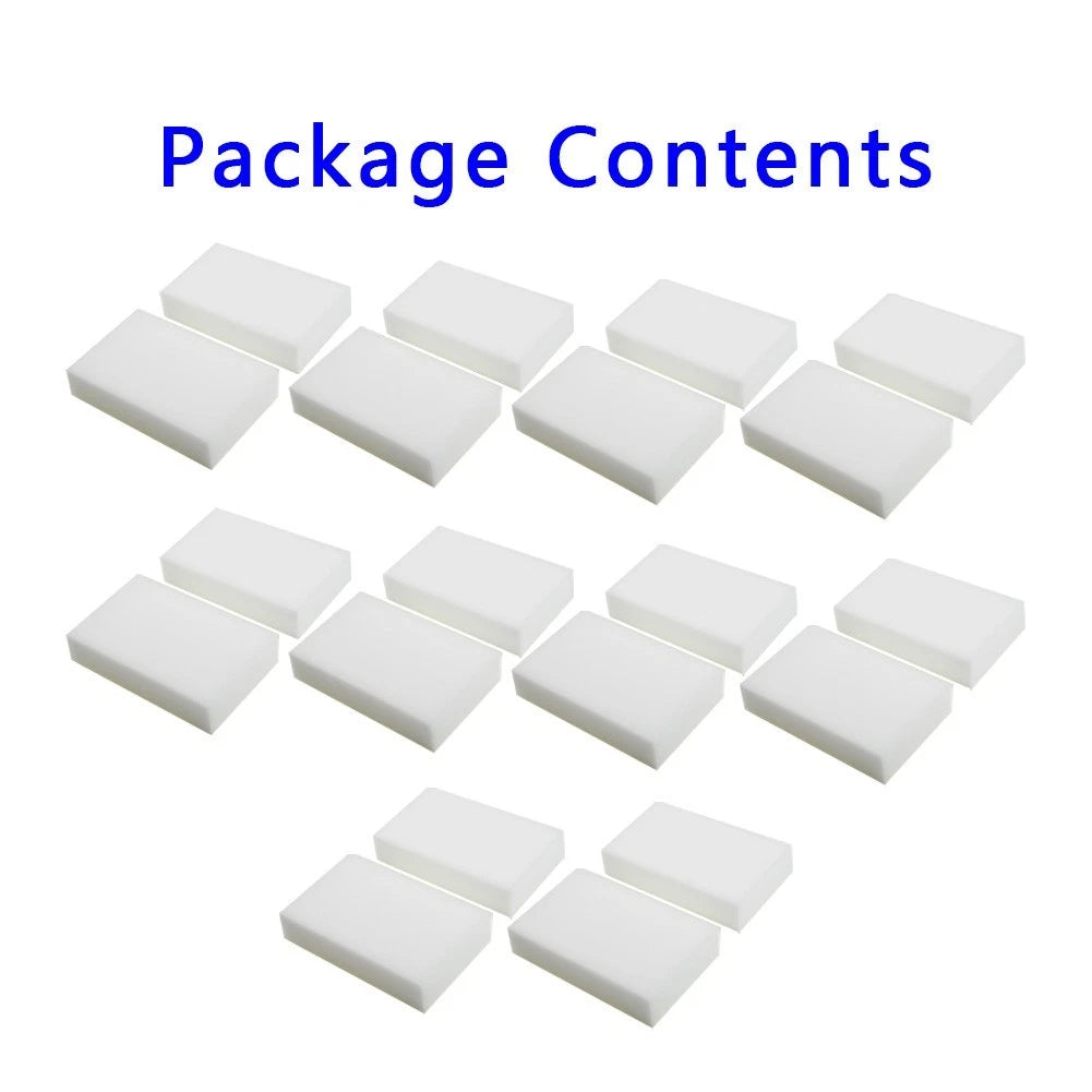 Set of 20 Sponge Erasers for Multi-functional Cleaning Tool