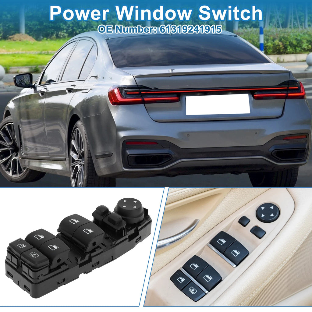 Power Window Switch Replacement for BMW 740i 750i 750Li 760Li (2011–2015)