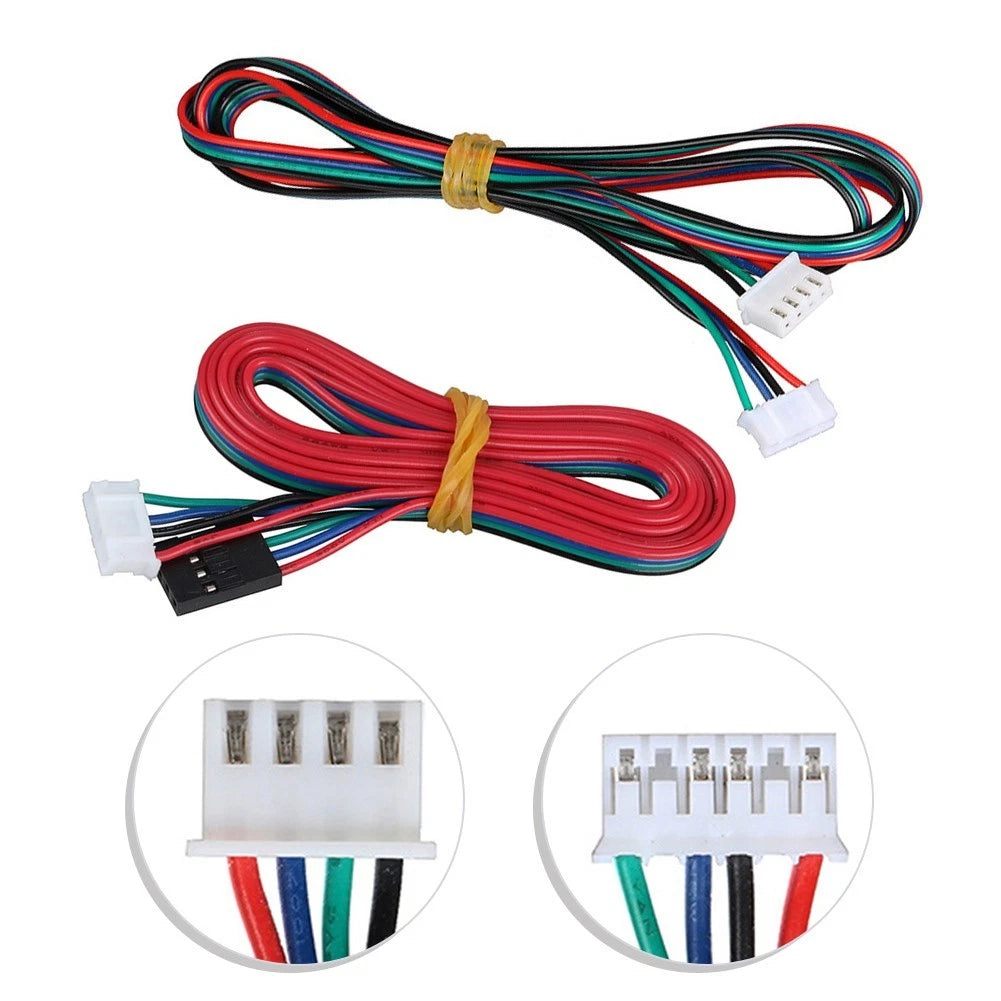 Set of 4 Stepper Motor Cables for 3D Printer (2m)