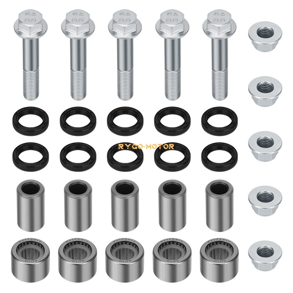 Swing Arm Linkage Bearing Kit & Bolts for Honda Sportrax 400 TRX400X EX (2004–2009) 27-1048
