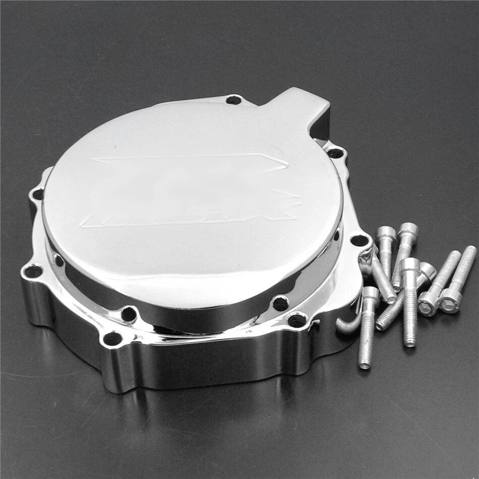 Engine Stator Cover for Suzuki GSXR1000 (2005–2008) Chrome Left Side