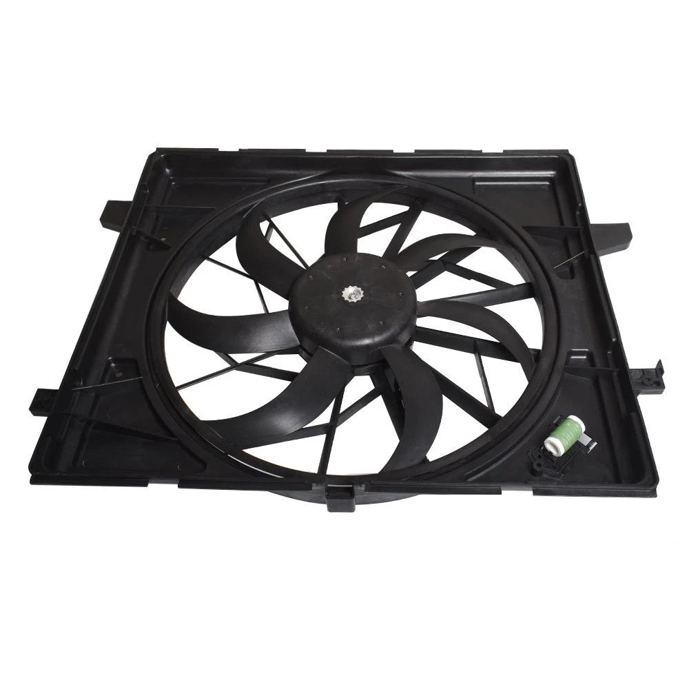 Radiator Condenser Cooling Fan for Jeep Grand Cherokee Dodge Durango (2012–2015)