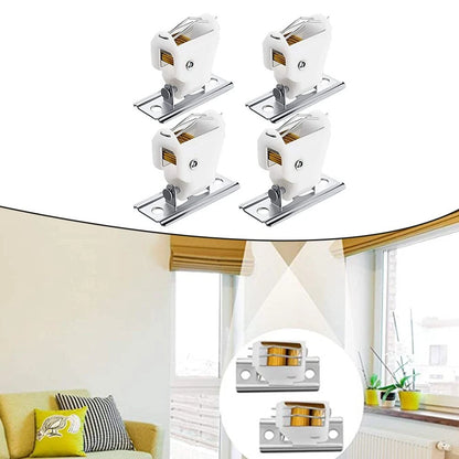 4 Pcs Metal Curtain Locks for Roman Blinds (Easy Height Control)