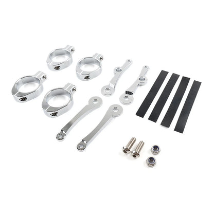 Turn Signal Bracket for Universal Motorcycle (39/41mm Fork Tube)
