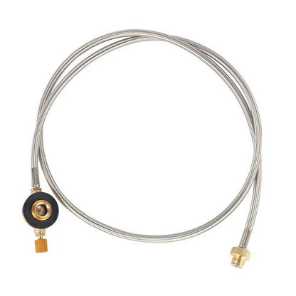 Gas Stove Extension Pipe 100cm for Flat Gas Canisters