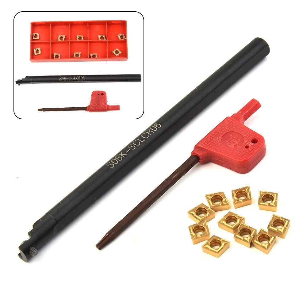 8mm Boring Bar Turning Tool for Steel (No Specific Years)