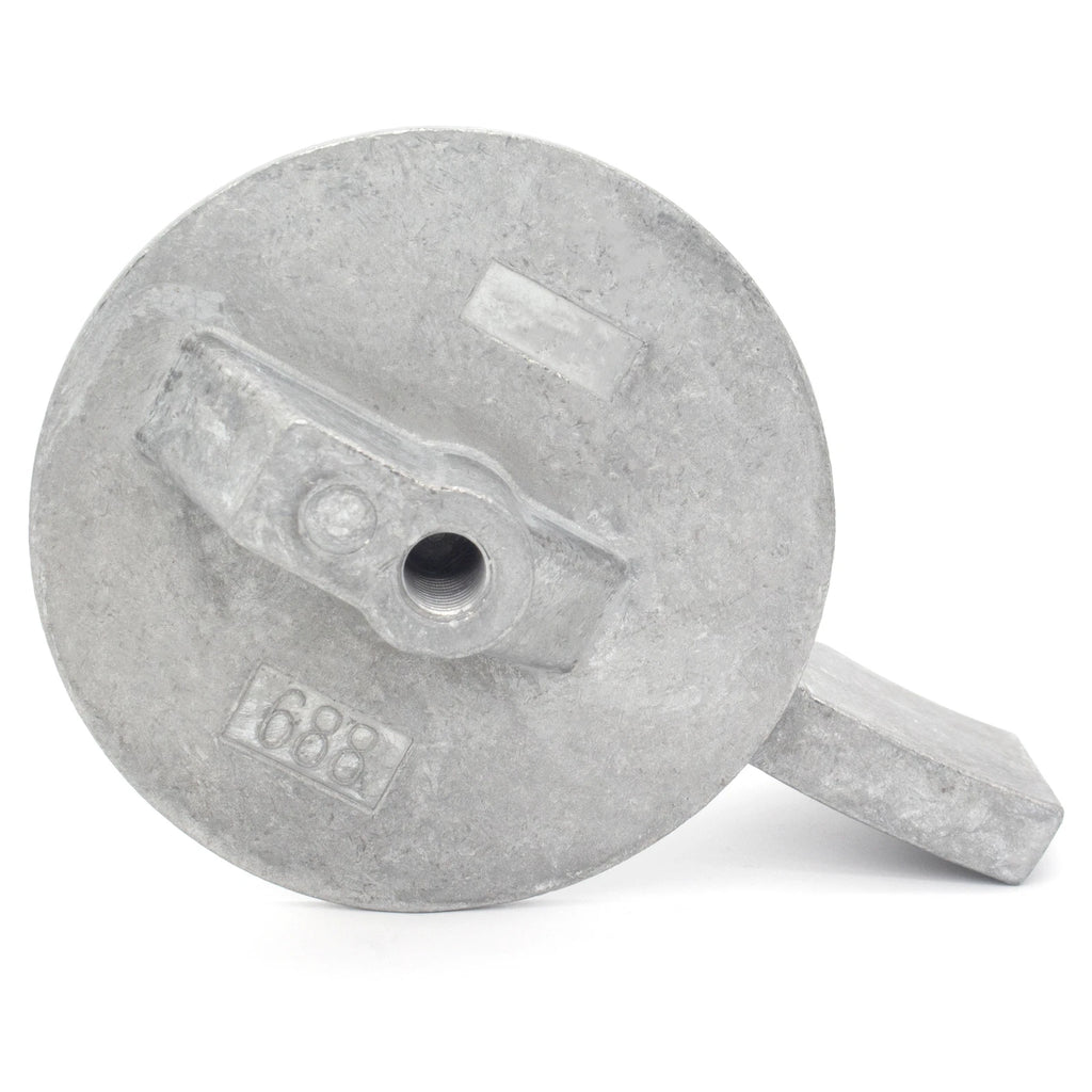 Boat Motor Trim Tab Anode with Bolt for Yamaha 50-90 HP (688-45371-01)