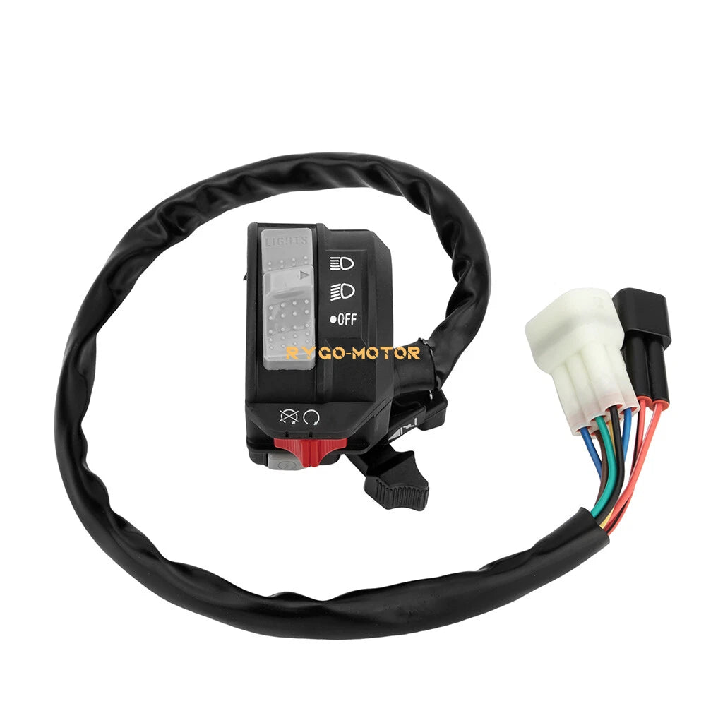 Left Handlebar Start Kill Switch for Yamaha Big Bear 250 400 (2002–2009)