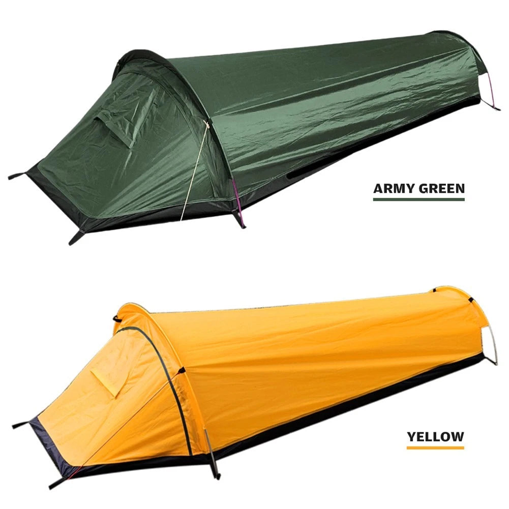 Single Person Ultralight Backpacking Tent for Camping