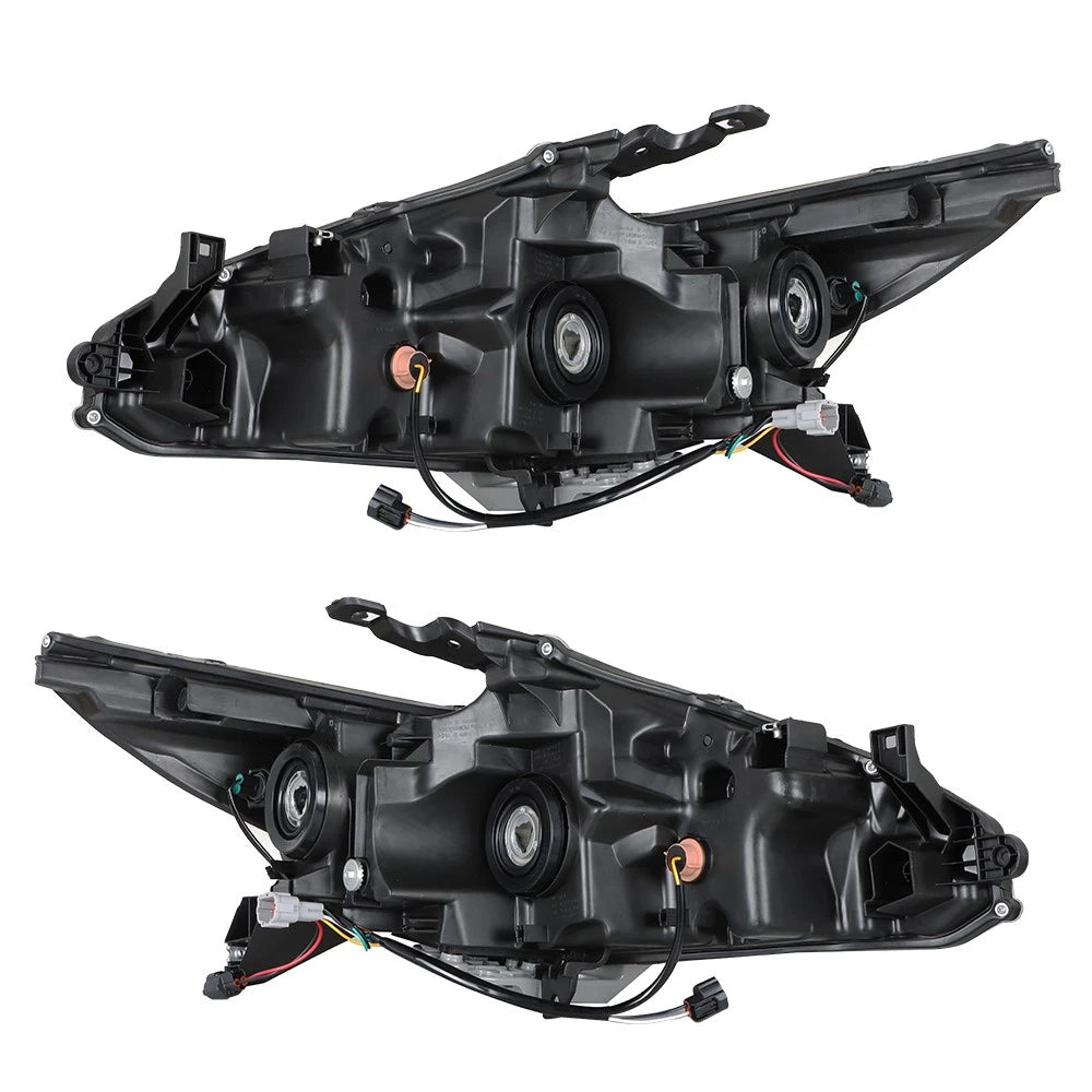 Left & Right Headlights Pair for Nissan Altima (2016–2018) Chrome Factory Style