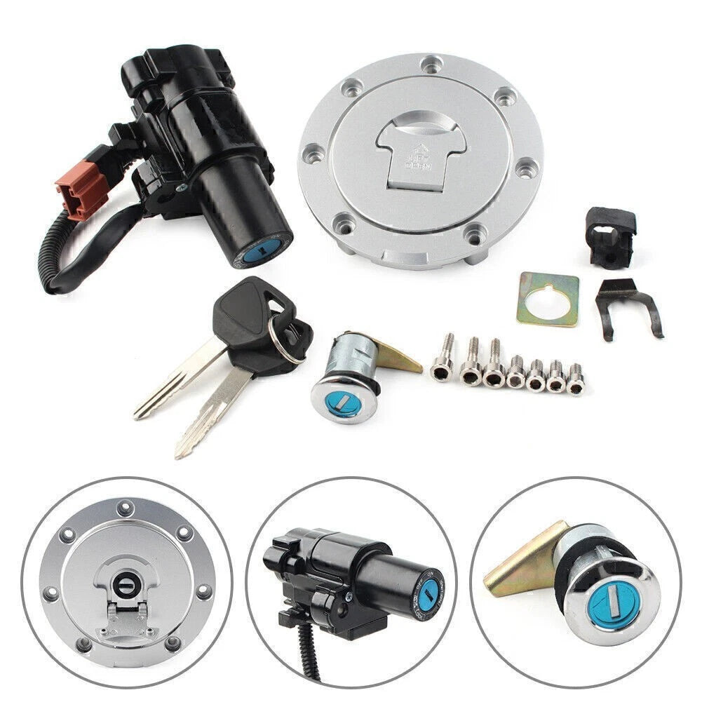 Lock Set Ignition Fuel Cap for Honda CBR1000RR CBR600RR (2007–2014)
