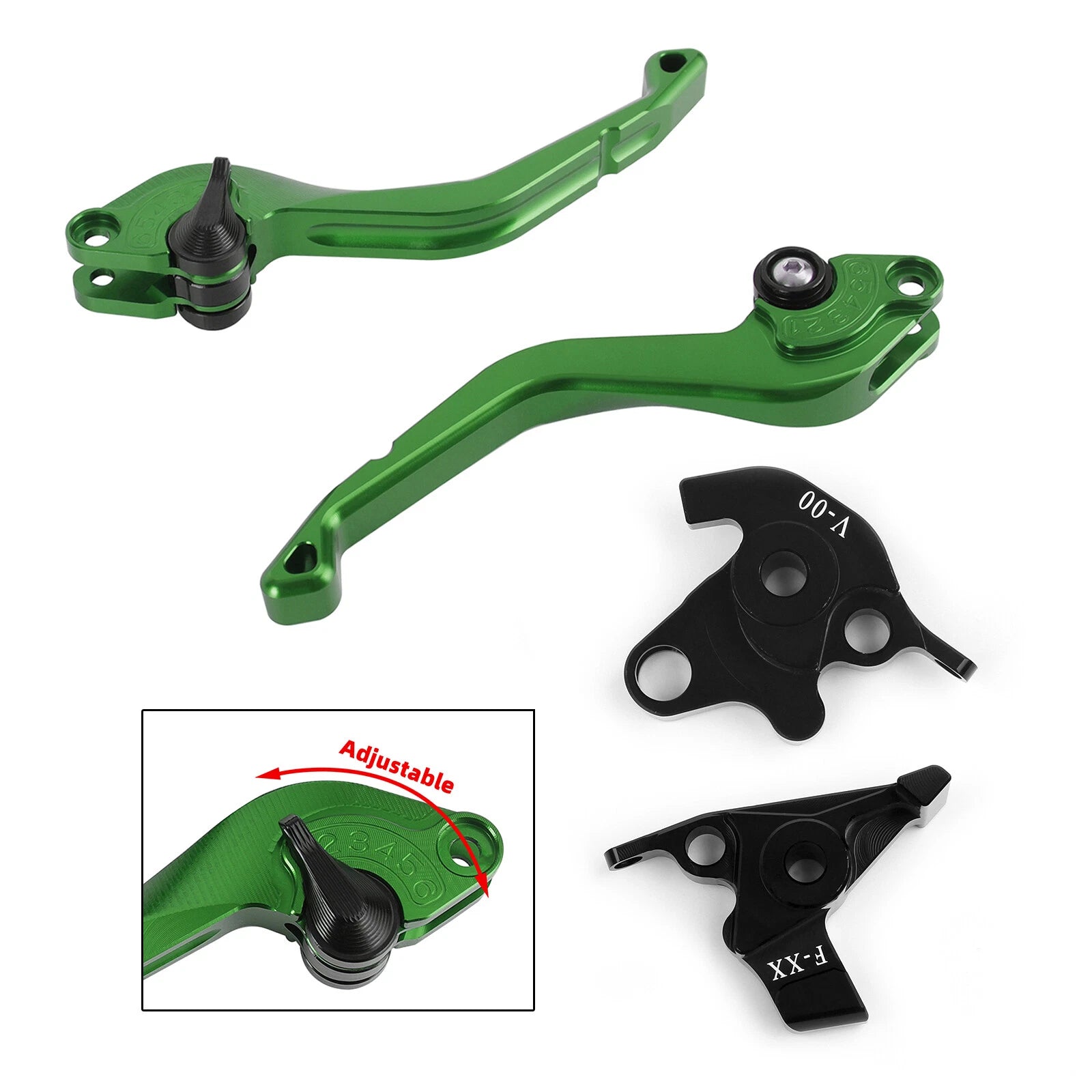 CNC Short Clutch Brake Lever for Honda VFR800 ST1300 CBR1100XX (1998–2007)
