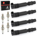 4X Ignition Stick Coils for Honda CBR600F F4i (2002–2006)