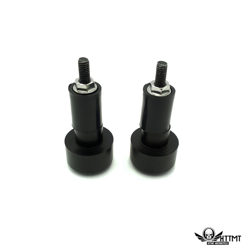 2X Handle Bar End Plug Grip Caps for Motorcycle (22mm)