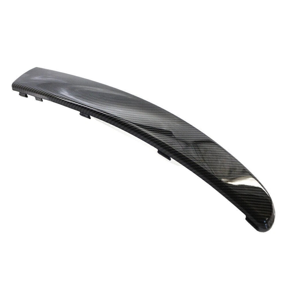 Carbon Fiber Front Right Side Bumper Moulding Trim for FIAT 500 (2007–2015)