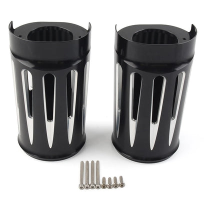Fork Boot Slider Covers for Harley Electra Street Road Glide King CVO (2014–2022)