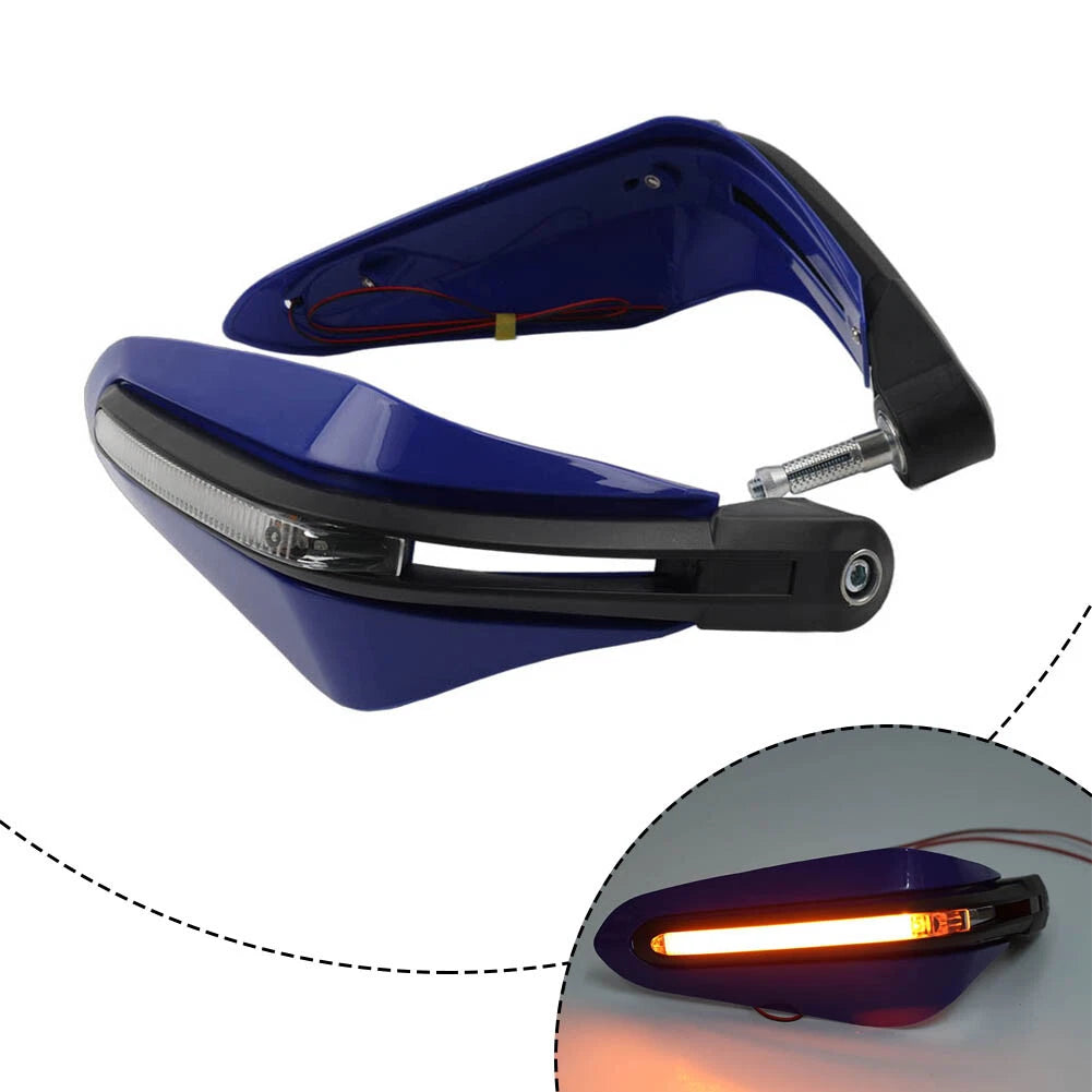 Universal 7/8" Motorcycle Handguard with LED Light for Dirt Bike ATV