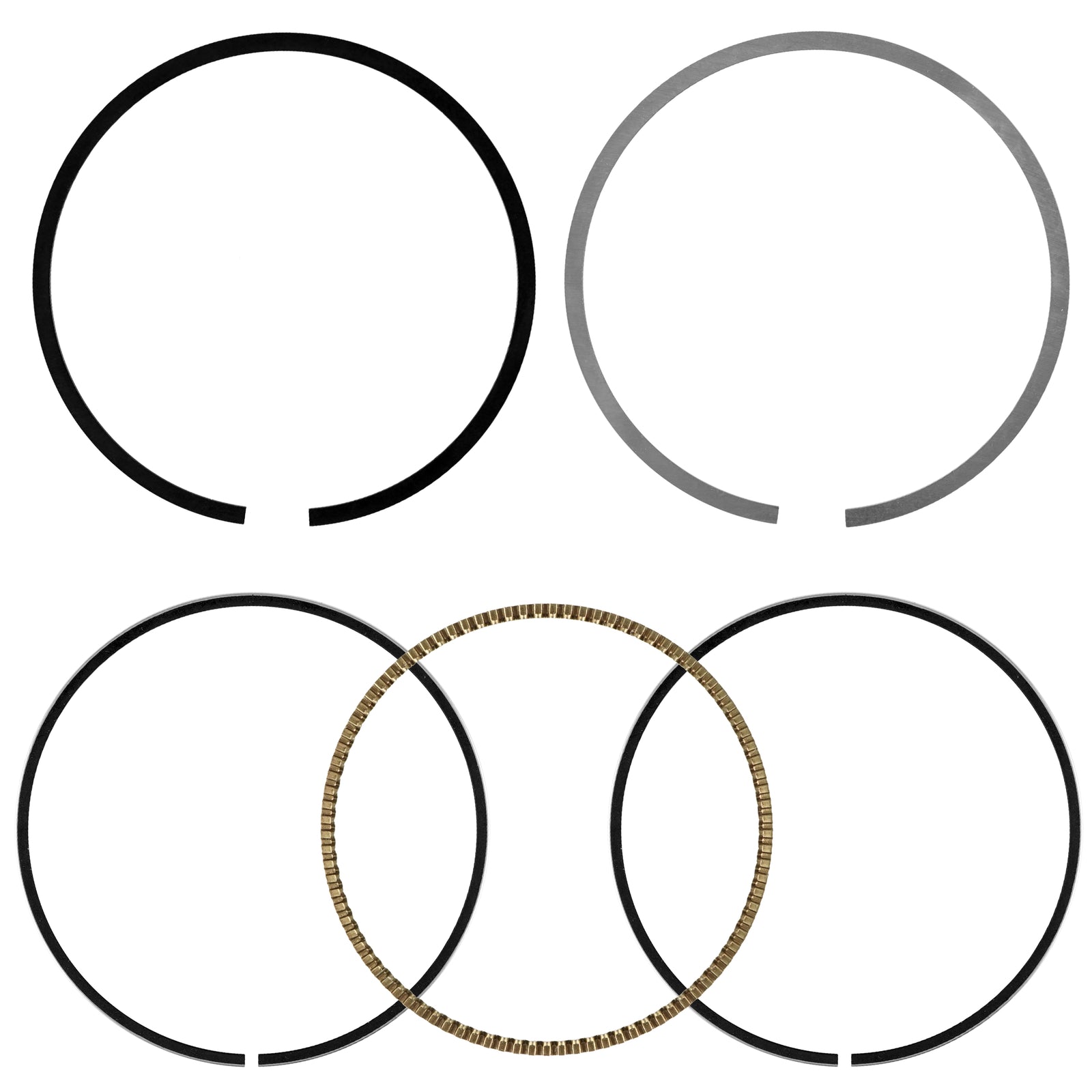 Piston Ring Set Replacement for Honda Big Red 250 ATC250ES (1985–1987)