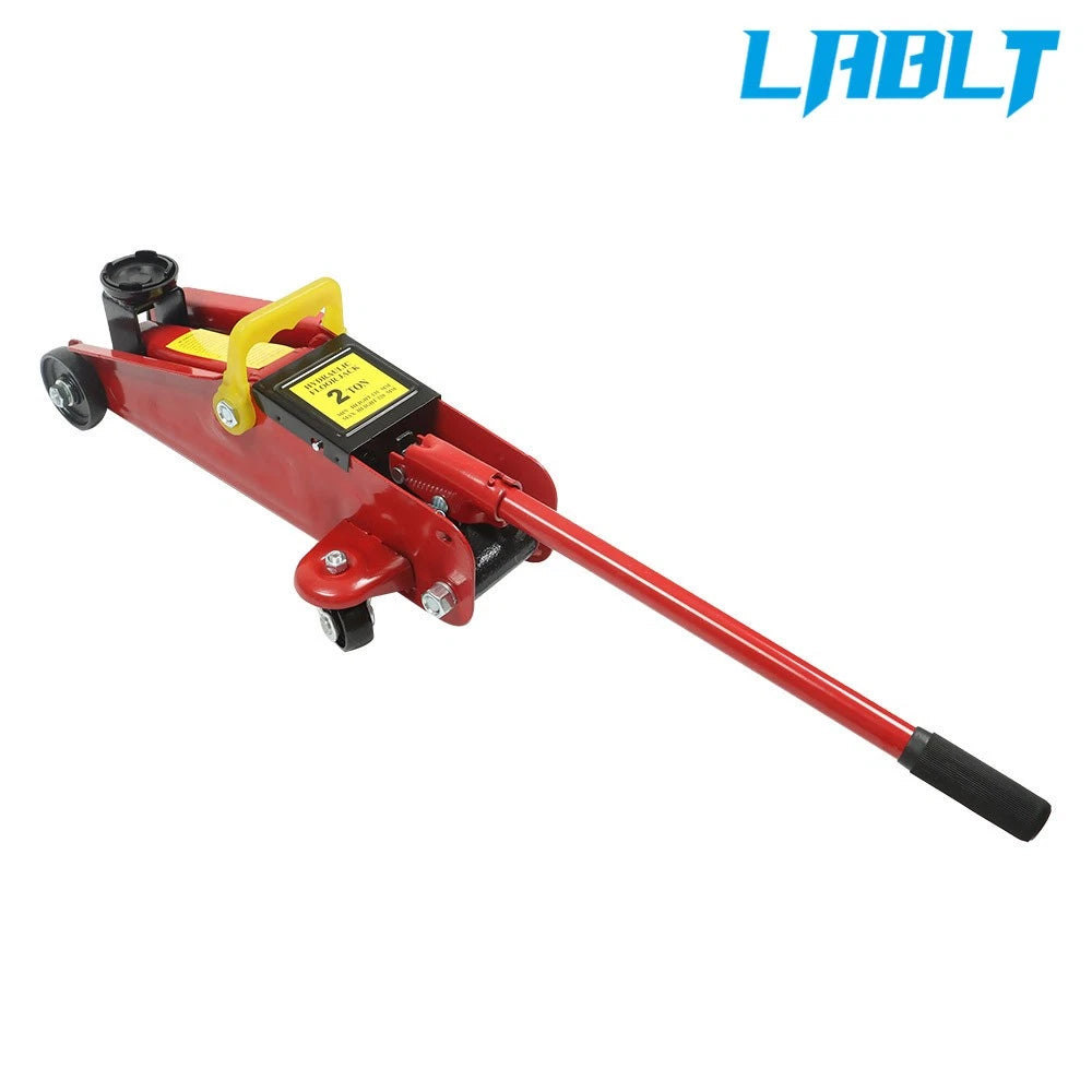 2 Ton Hydraulic Floor Jack Trolley Low Profile Quick Lifting