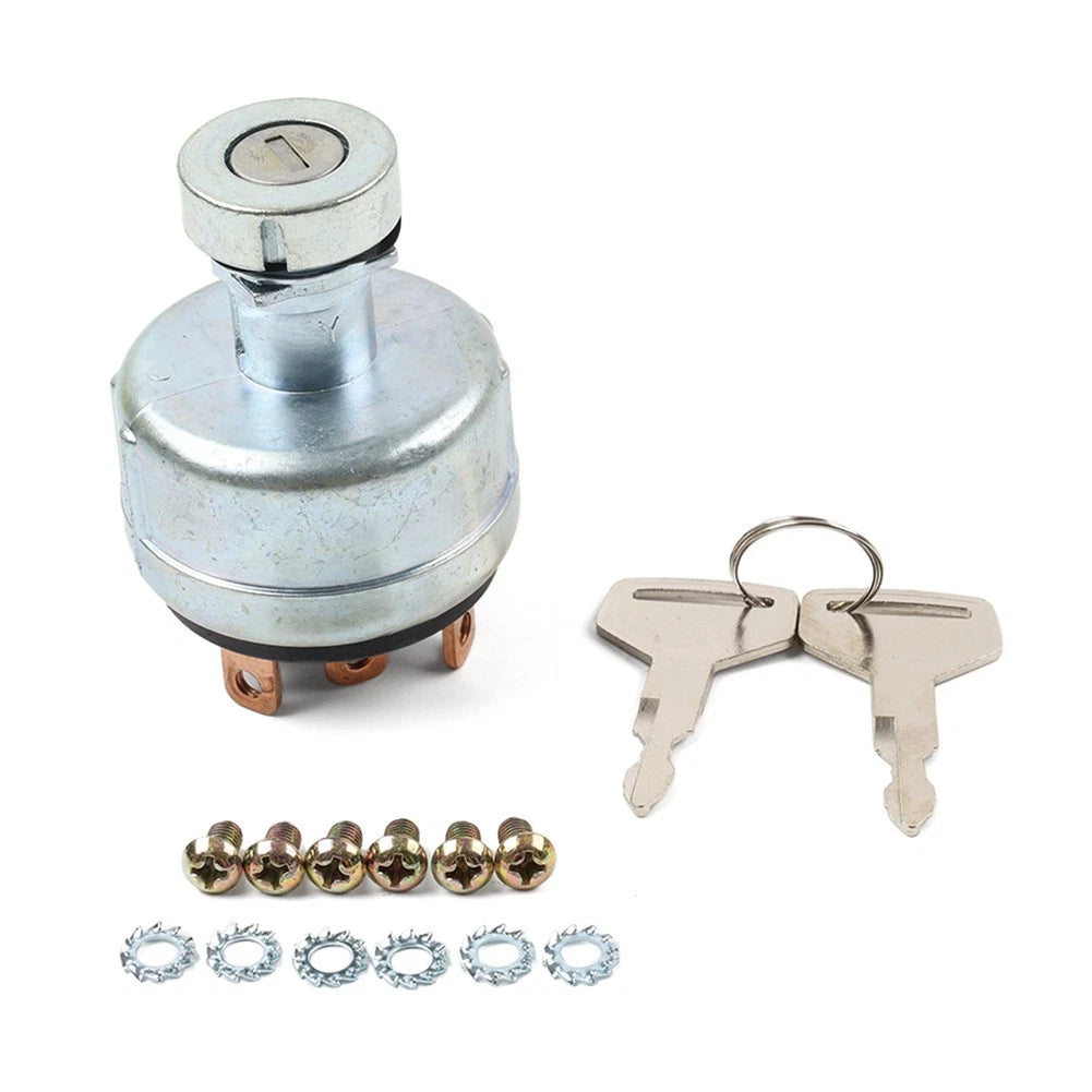 Ignition Starter Switch & 6 Terminal for Kobelco SK200-3 SK200-5 SK120-5