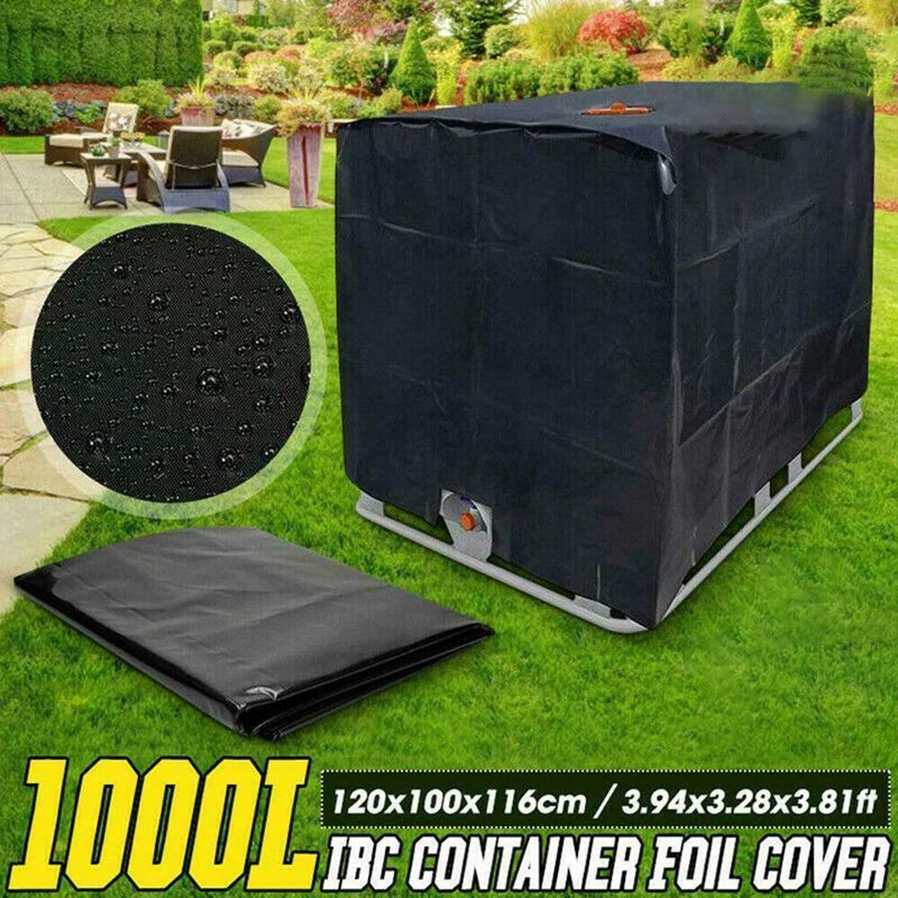 Water Tank Cover for 1000L Container Protection