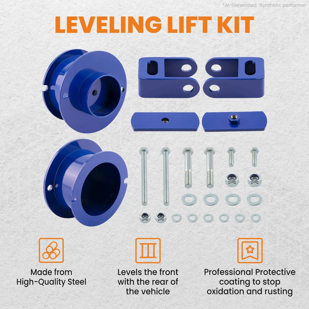 3" Front Leveling Lift Kit Brackets for Ram 2500 3500 4WD (2013–2022)