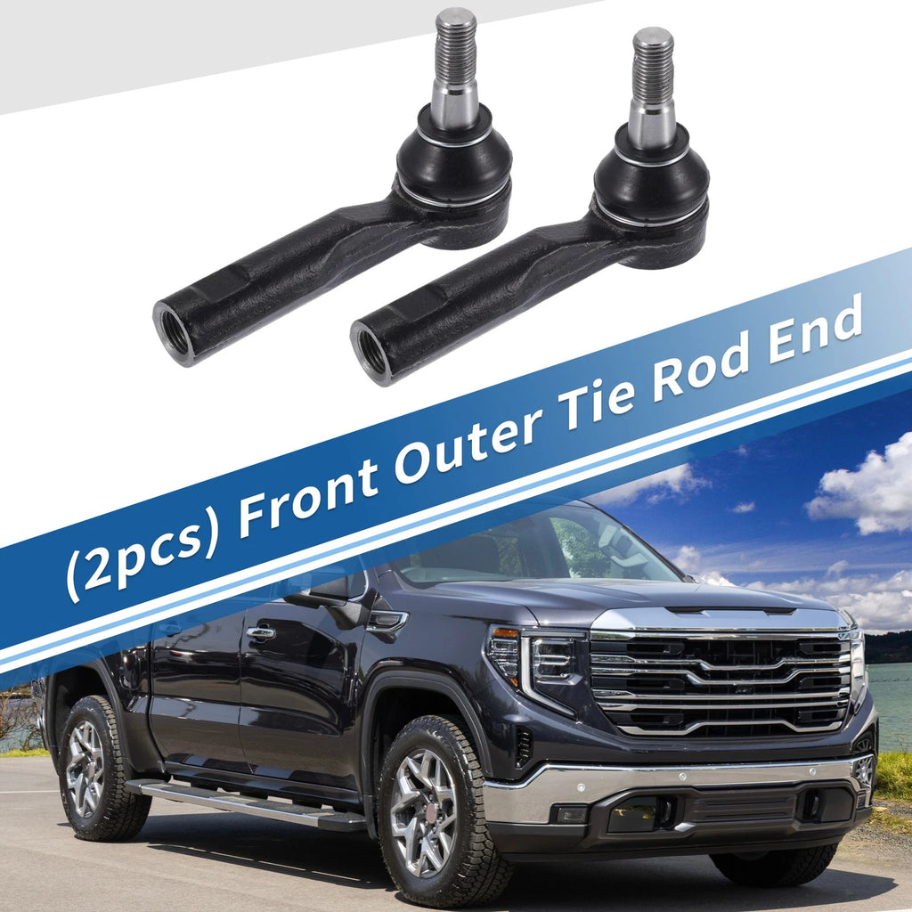 2pc Front Outer Tie Rod End Links Kit for GMC Canyon Chevrolet Colorado (2015–2022)