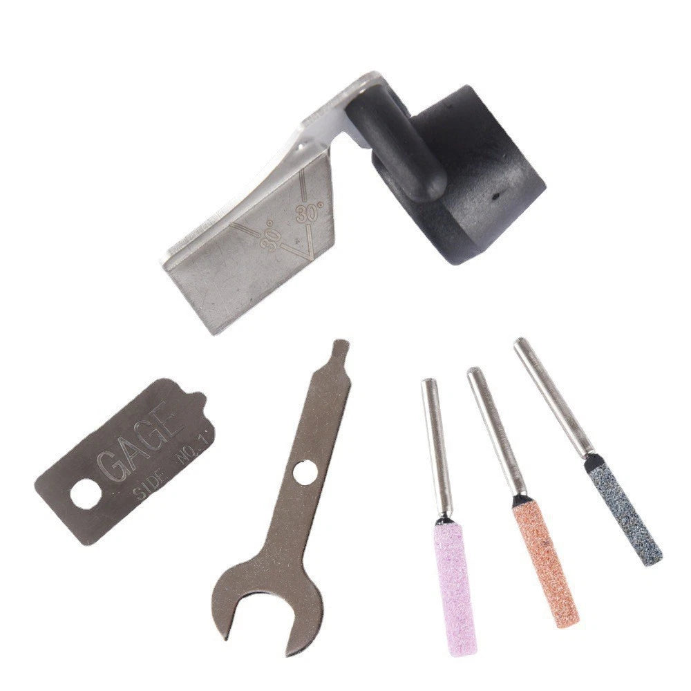 Chainsaw Sharpener Accessory for Rotary Tools - 3 Stone Sizes