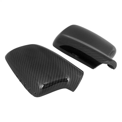 Carbon Fiber Look Side Mirror Covers for BMW 3 Series E46, 7 Series E65 E66 E67