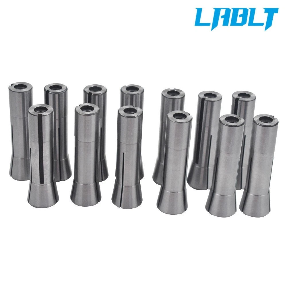 13Pc R8 Collet Set for Bridgeport (Precision 1/8-7/8")