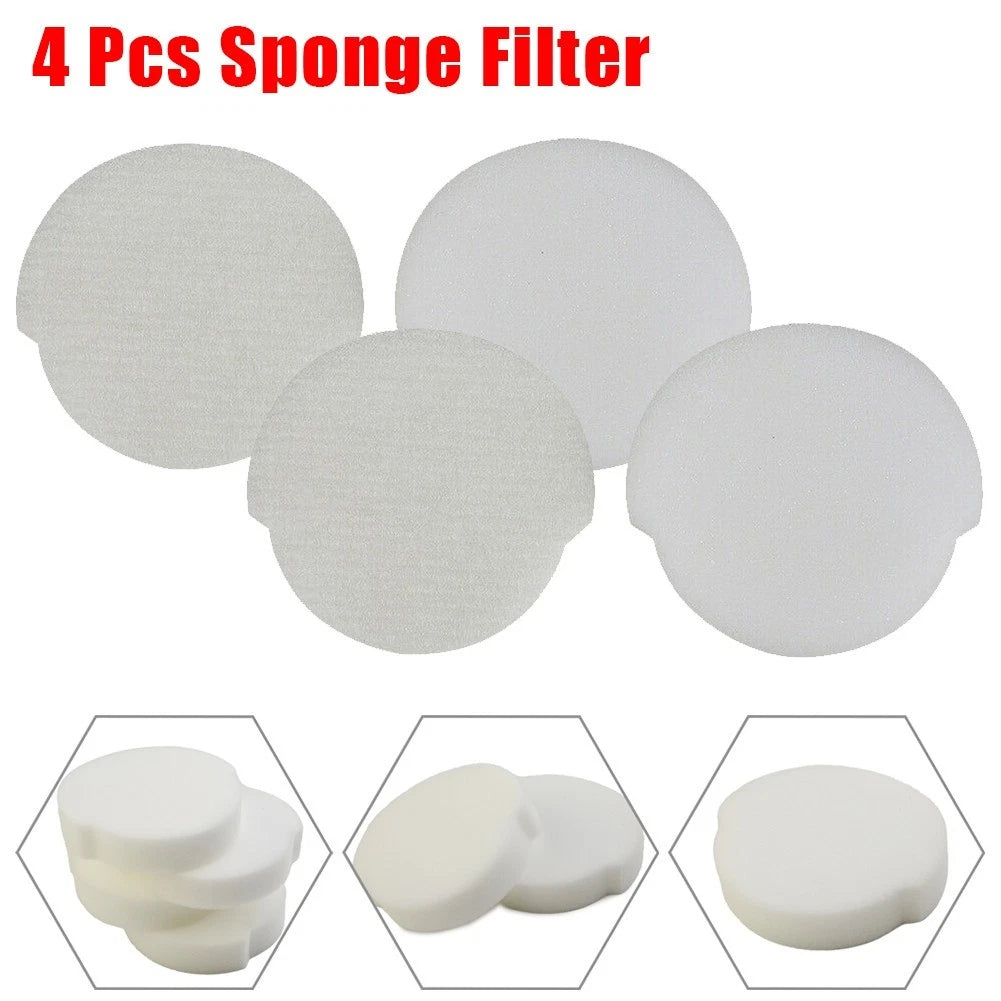 Set of 4 Sponge Filter Kits for Upright Vacuum Cleaner