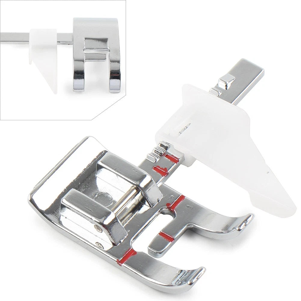 Adjustable Guide Presser Foot For Low Shank Domestic Sewing Machine Brother+