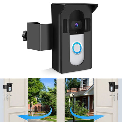 Adjustable No Drill Holder for Ring Doorbells Secure Installation