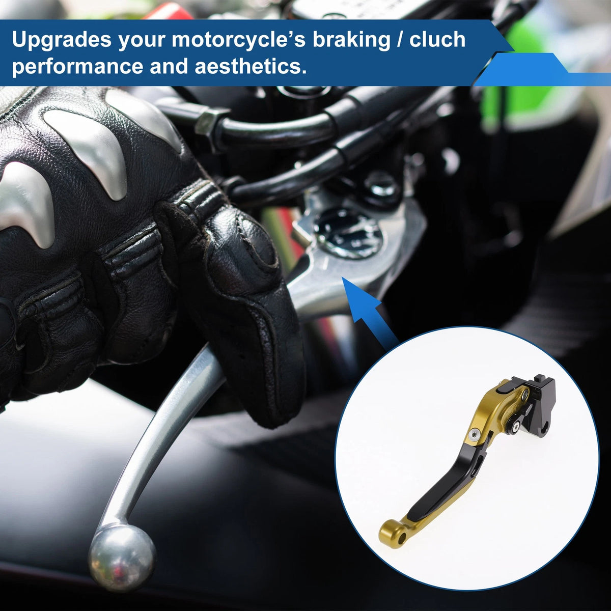 Adjustable Brake Clutch Levers for Kawasaki Z1000SX (2017–2020) 1 Pair
