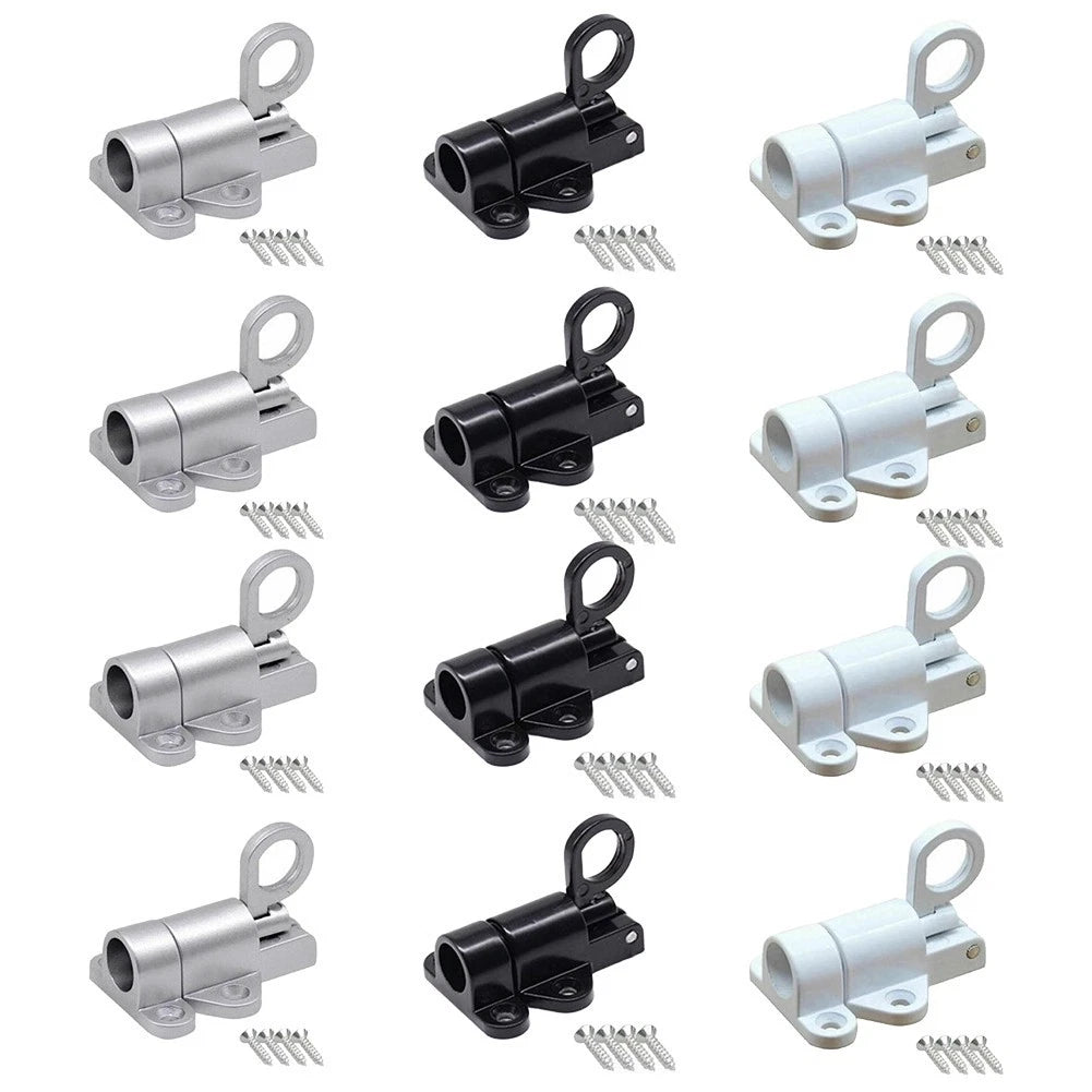 4X Aluminum Automatic Door Latches for Shed Security