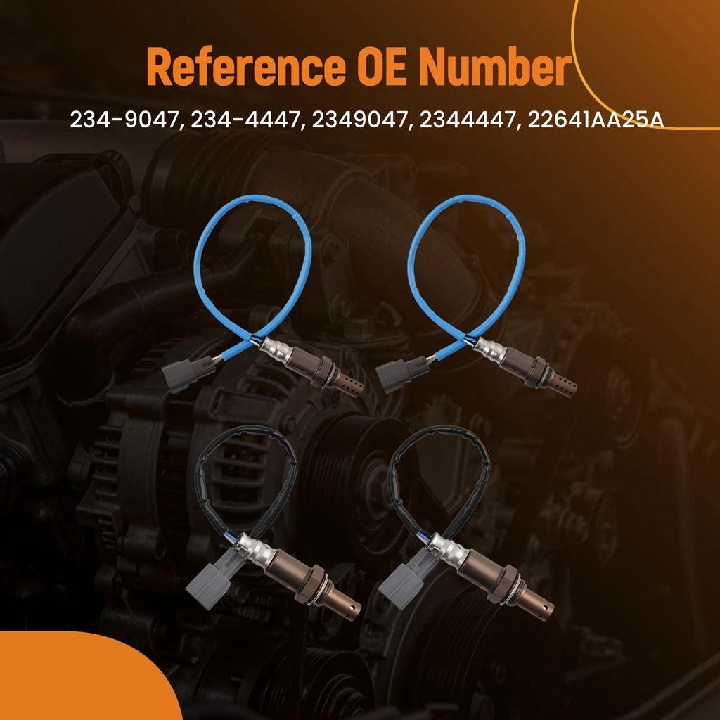 4X Oxygen Sensor for Subaru B9 Tribeca, Outback, Legacy (2005–2014)