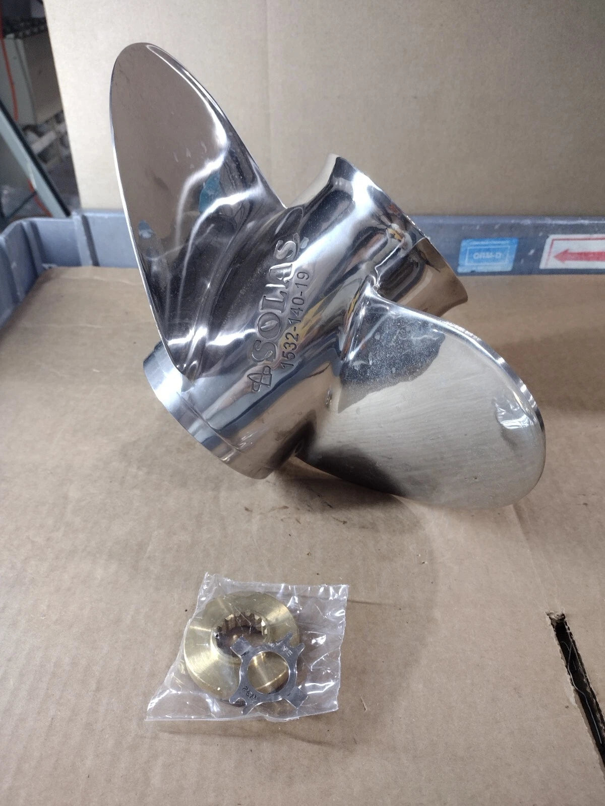 Solas 3 Blade 14 X 19P Propeller for Saturn (1532-140-19)