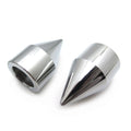 Set of 2 Chrome Cone Handle Bar Ends for Honda CBR (1993–2007)