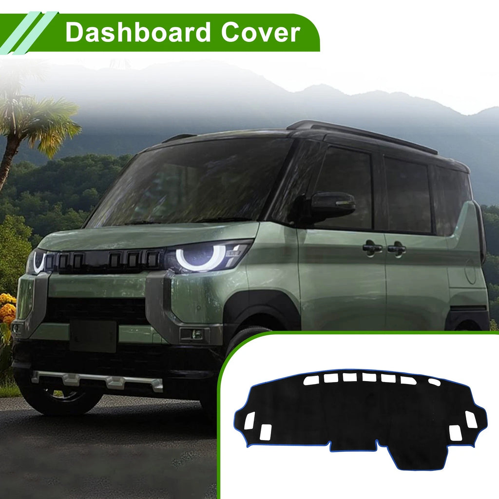 Dashboard Cover Replacement for Mitsubishi Delica Mini B34A B35A B37A Black