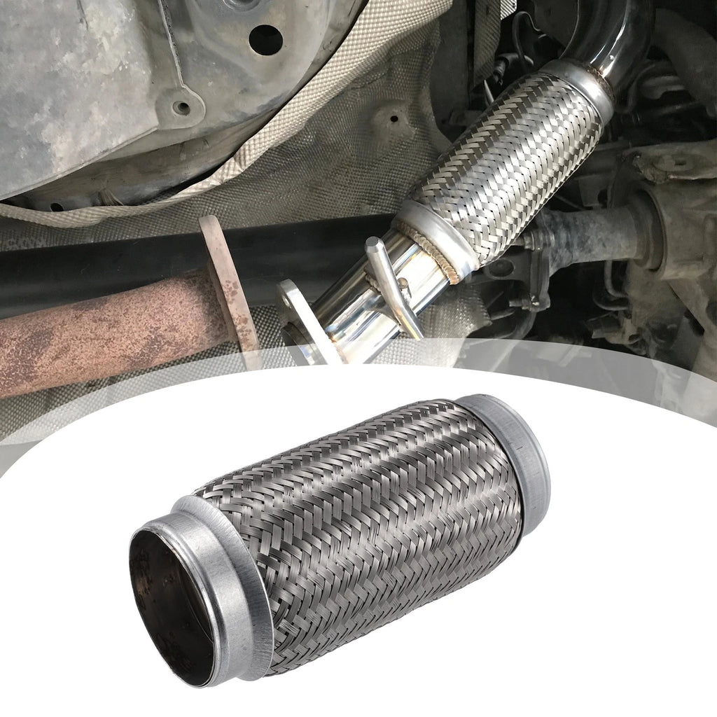 Exhaust Flex Joint 76x205mm Stainless Steel for Universal Fit
