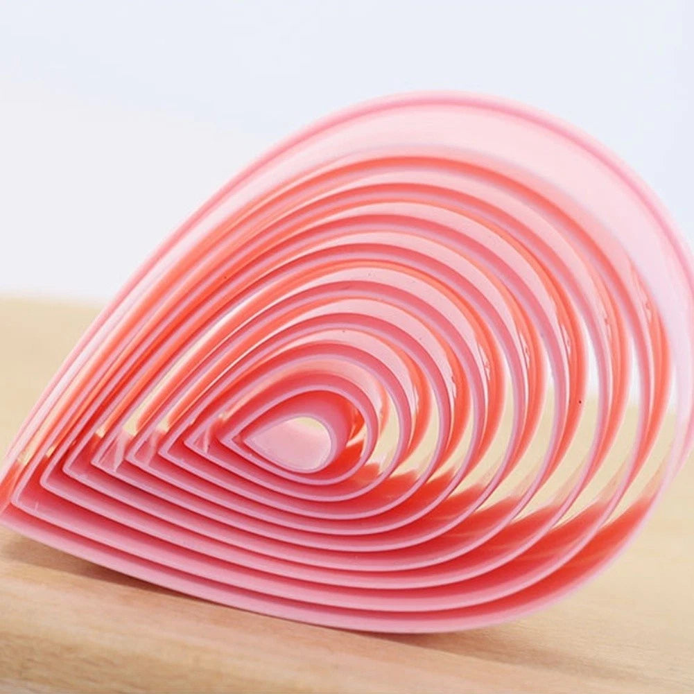 10PC Waterdrop Cookie Cutters Set for Baking Cookies (2023–2023)