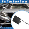 Front Tow Hook Eye Hole Cover Cap Replacement for Mercedes-Benz E500 (2014–2016)